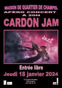 Apéro concert – Cardon Jam